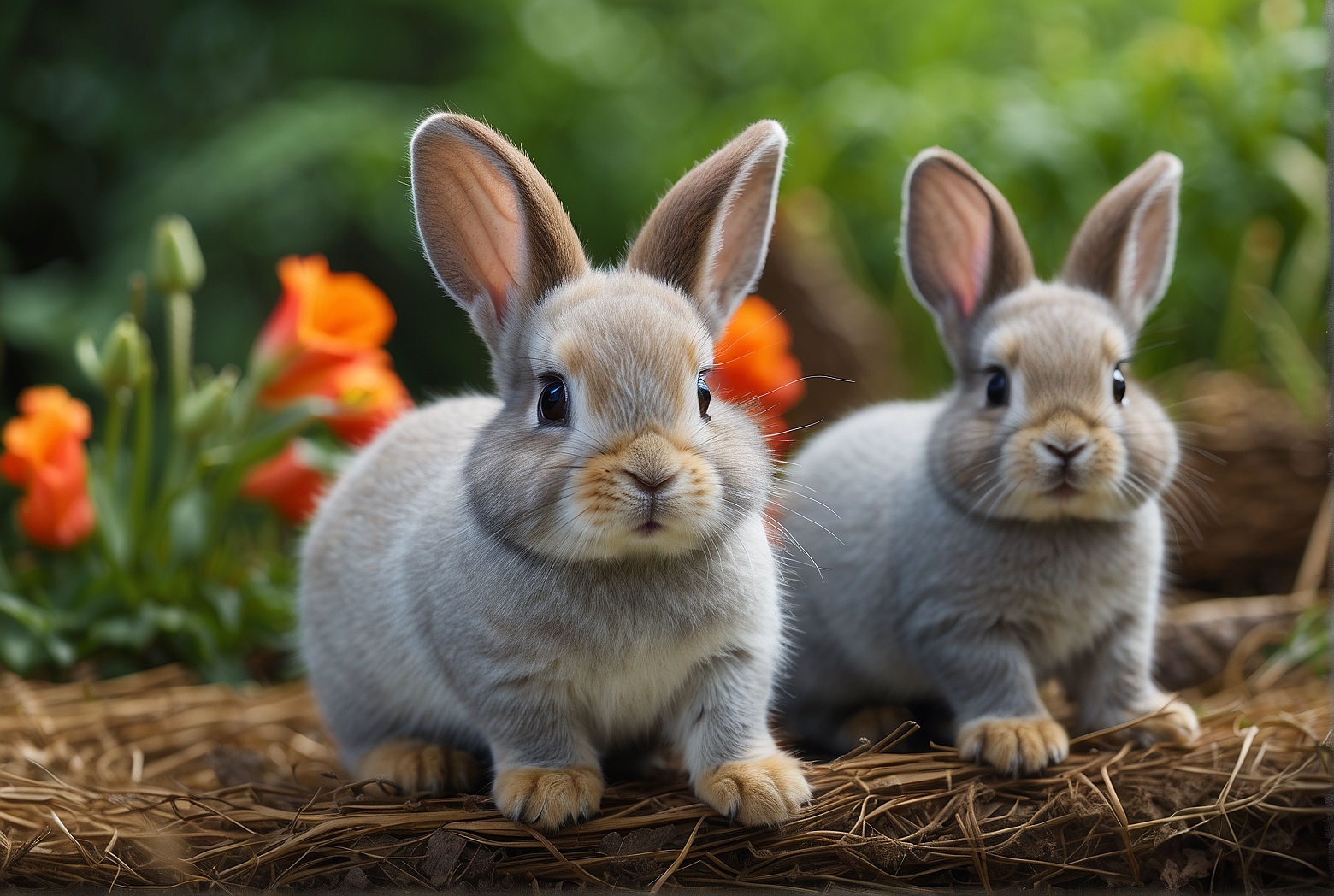 How many babies do Netherland Dwarf rabbits have?